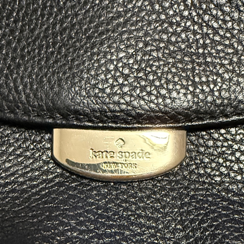 Kate Spade Black Leather Shoulder Bag - Picture 6 of 6